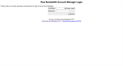 Desktop Screenshot of manager.rawbw.com